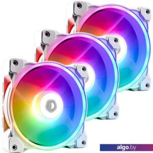 Набор вентиляторов ID-Cooling ZF-12025-ARGB-TRIO-SNOW