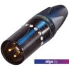 Коннектор Neutrik NC3MXX-B-CRYSTAL