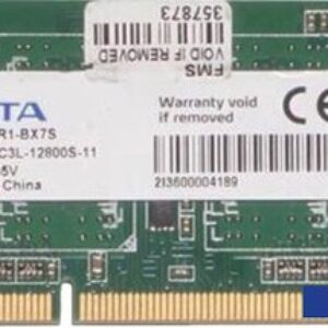 Оперативная память A-Data 4GB DDR3 SODIMM PC3-12800 AO1L16BC4R1-BX7S