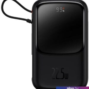 Внешний аккумулятор Baseus Qpow Pro Digital Display Fast Charge 10000mAh (черный)