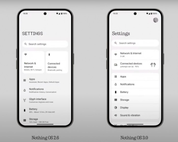 Анонс NothingOS 3.0 на Android 15 - AI и много нового дизайна