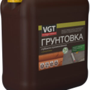 Грунтовка ВД-АК-0301 глубокого проникновения с антисептиком 21век