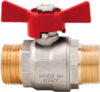 Шаровой кран 1/2" DN15 0990012F НР-НР 21век