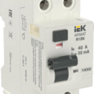 Дифференциальный автомат 2P 40А 30мА тип AC / AR-R10N-2-040C030 21век