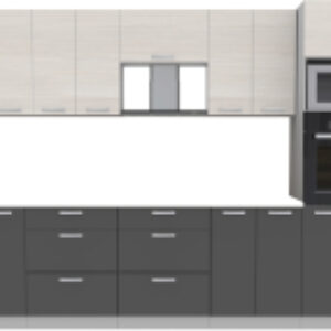 Кухонный гарнитур Мила Лайт 3.0 ВТ без столешницы 21век