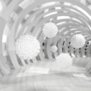 Фотообои листовые Тоннель Шары 3D 21век