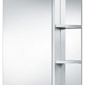 Шкаф с зеркалом для ванной Эмили 55 / AL.04.55.55.L 21век