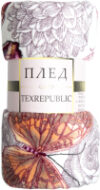 Плед Absolute Бабочки Фланель 1.5сп / 24761 21век