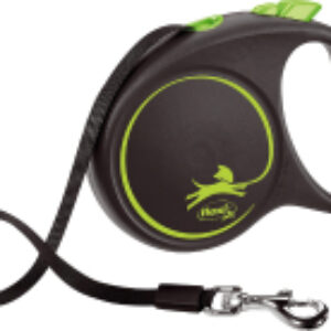 Поводок-рулетка Black Design ремень / 12354 21век