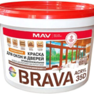 Краска Brava ВД-АК-1035Д 21век