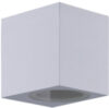 Бра уличное НБУ CUBE-1хGU10-WH / 4690612044736 21век