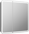 Шкаф с зеркалом для ванной Elliott Led 80x80 21век