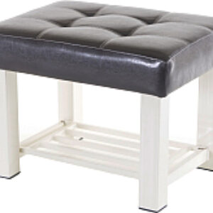 Банкетка Lux 4 кожзам с полкой / 4.1Б60323 21век