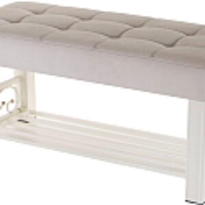 Банкетка Lux 5 ткань с полкой / 5.2Б100333 21век