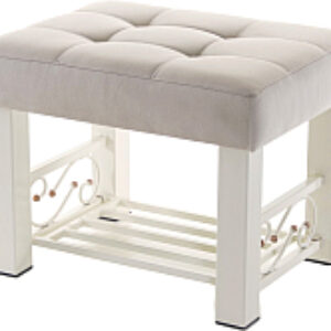 Банкетка Lux 5 ткань с полкой / 5.2Б60333 21век