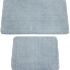 Набор ковриков для ванной и туалета Maxiform 60x100+60x50 / DUZ-6008-BLUE 21век