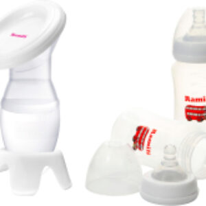 Молокоотсос ручной MC200 с двумя бутылочками / MC200240MLX2 21век