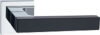 Ручка дверная Бридж PC/Black / Z1514E15 21век