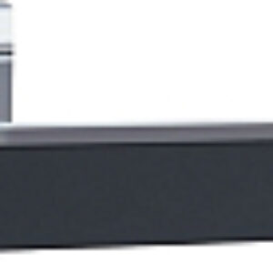 Ручка дверная Бридж PC/Black / Z1514E15 21век