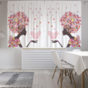 Шторы Цветущие волосы / pox_11018 21век