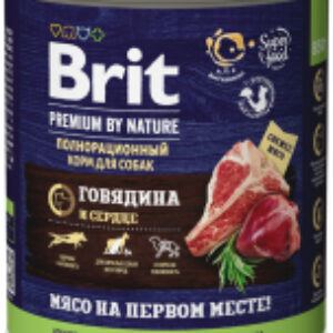 Влажный корм для собак Premium by Nature с говядиной и сердцем / 5051144 21век