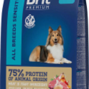 Сухой корм для собак Premium Dog Sensitive с ягненком и индейкой / 5050048 21век