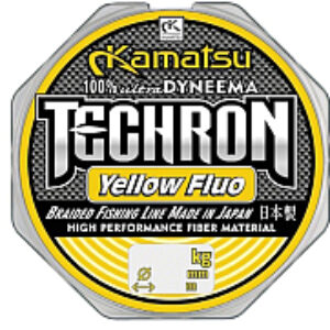 Леска плетеная Techron Yelloy Fluo 0.18мм 150м / 258150018 21век
