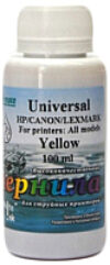 Контейнер с чернилами Universal HP/Canon/Lexmark Yellow 21век