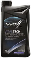 Моторное масло VitalTech 5W40 B4 Diesel / 26116/1 21век