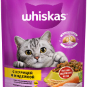 Сухой корм для кошек Вкусные подушечки с нежным паштетом с курицей и индейкой 21век