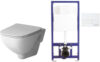 Унитаз подвесной с инсталляцией X-Joy C851701SC + Berges Novum 525 040000 + L1 040011 21век