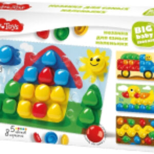 Развивающая игра Мозаика Домик / 03581 21век