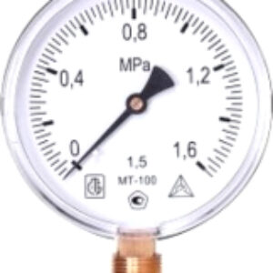 Манометр сантехнический МТ-100 0.6 МПа 40/8 21век
