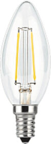 Лампа Filament Candle E14 5W 4100K / 103801205 21век