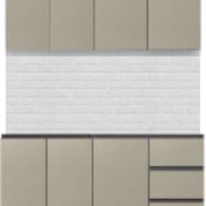 Кухонный гарнитур Мэри ДСП 1.4м без столешницы 21век