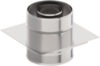 Площадка монтажная для дымохода 150x220 AISI 430/430 0.8мм/0.5мм (К) 21век