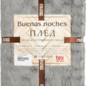 Плед Мягкий мех Черепица 160x220 / 94434 21век