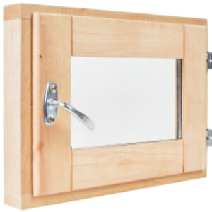 Окно для бани Форточка 40x50 21век