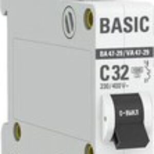 Выключатель автоматический ВА 47-29 1P 32А (C) 4.5кА / mcb4729-1-32C 21век