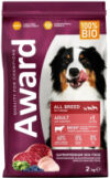 Сухой корм для собак Adult All Breed с говядиной и курицей с доб. брокколи и черники 21век