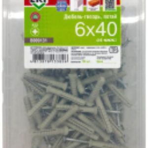 Дюбель-гвоздь Потай 6x40 / B009131 21век
