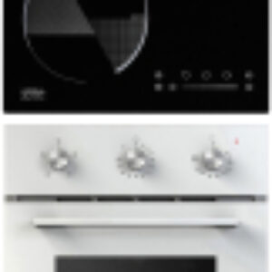 Комплект встраиваемой техники Breve 45 WH + Ombra 45 BL 21век