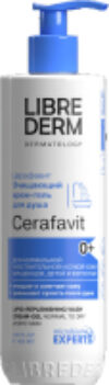 Крем для душа Cerafavit Очищающий липидовосстанавливающий 0+ 21век