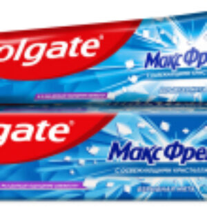 Зубная паста Макс Фреш с освежающими кристаллами. Взрывная мята 21век