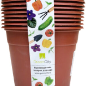 Набор горшков для рассады Color 13x10.5см 1л 21век