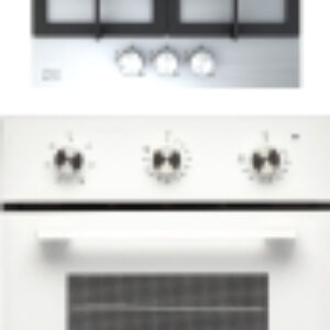 Комплект встраиваемой техники Corrente 45 WH + Tordo 45 IX 21век