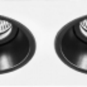 Комплект точечных светильников Domino D6560707 21век