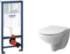 Унитаз подвесной с инсталляцией Elder DX17c1700SC + GROHE Rapid SL 38772001 21век