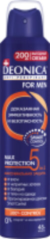 Дезодорант-спрей For Men 5 Protection 21век