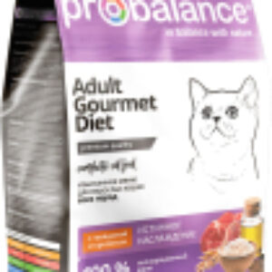 Сухой корм для кошек Gourmet Diet Adult с говядиной и кроликом 21век